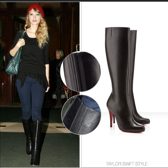 tall louboutin boots